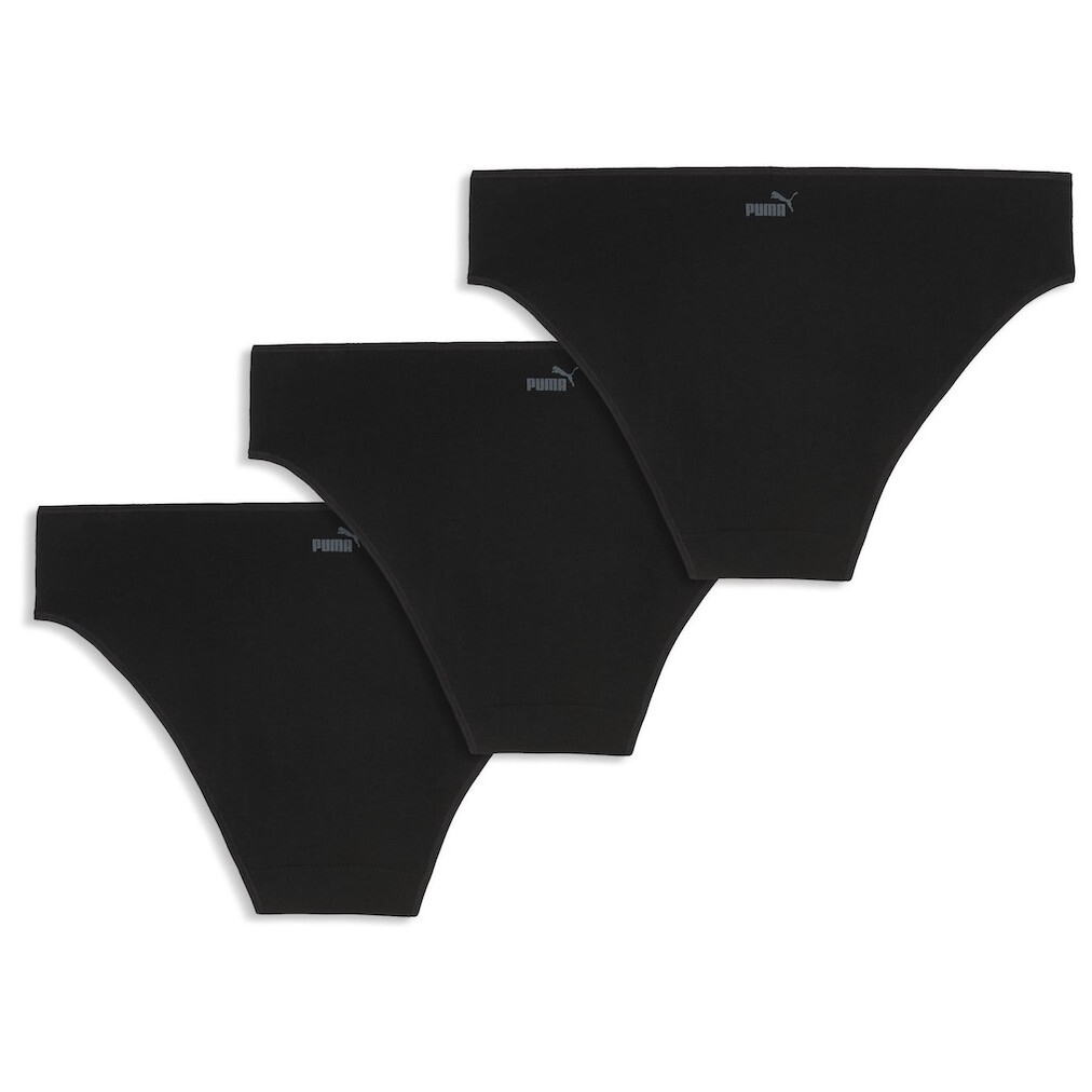 Dámské kalhotky Puma Elements Briefs 3P Velikost: XS / Barva: černá