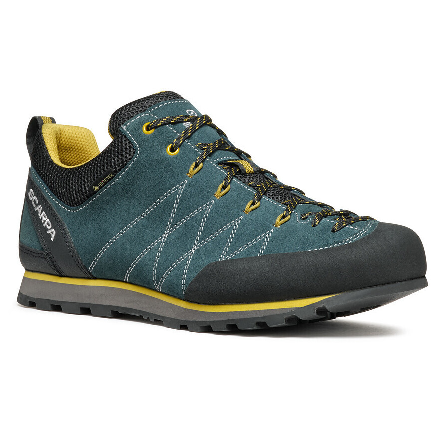 Pánské turistické boty Scarpa Crux Gtx Velikost bot (EU): 42 / Barva: zelená/žlutá