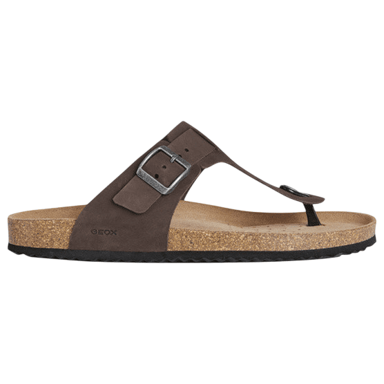 Pánské žabky Geox U Sandal Ghita Velikost bot (EU): 42 / Barva: béžová