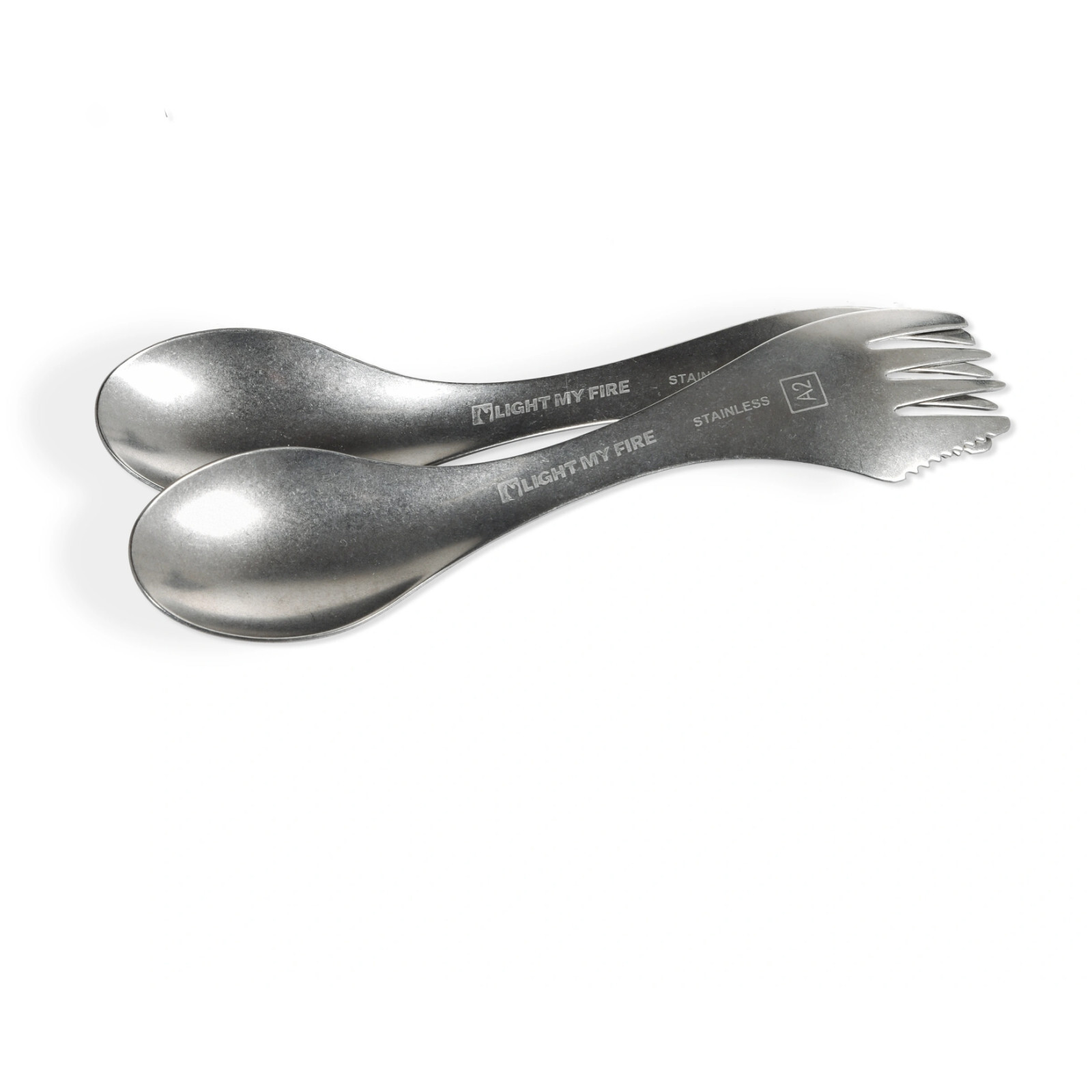 Spork Light My Fire Swedish Spork 2-pack Barva: stříbrná