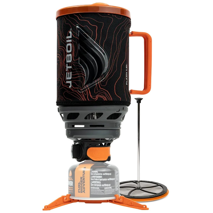 Vařič Jet Boil Flash 1.8L JavaKit Barva: černá/oranžová
