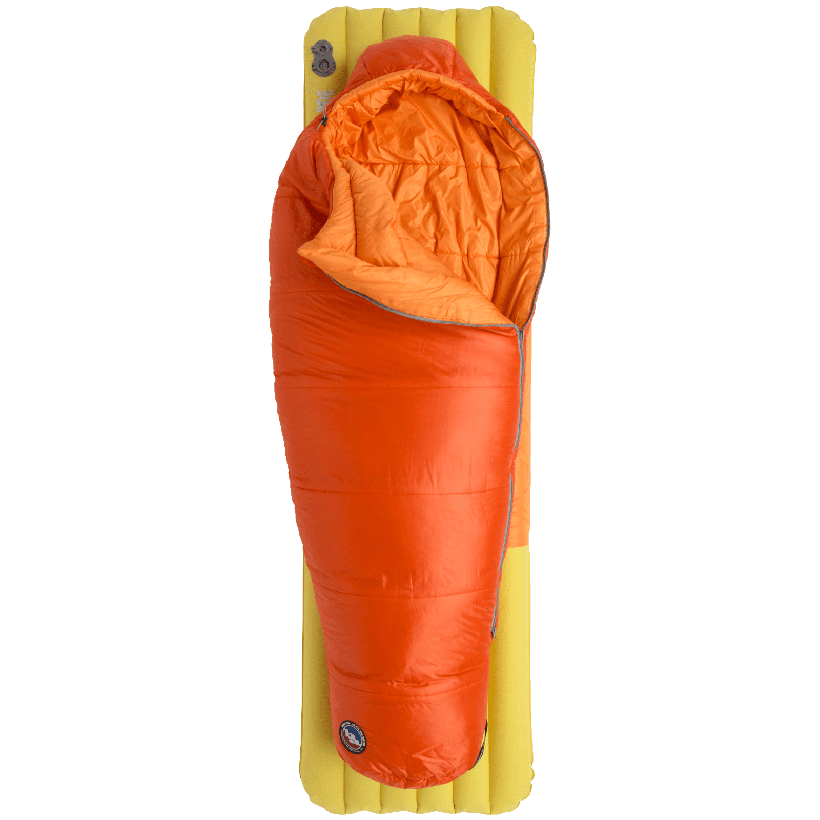Dětský spacák Big Agnes Wolverine 20 Zip: Levý / Barva: oranžová