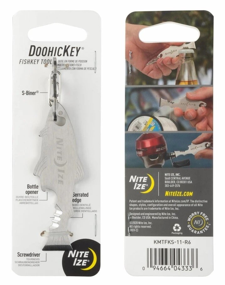 Přívěšek multifunkční Nite Ize® Doohickey® Fishkey Tool
