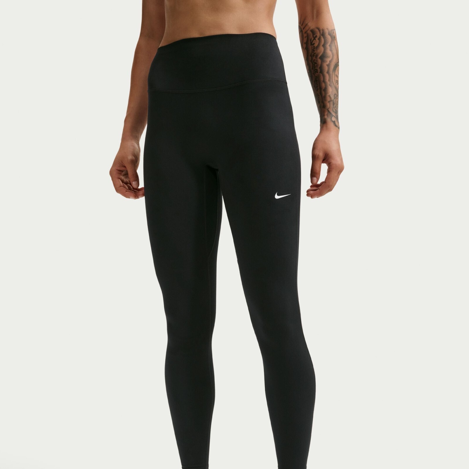 Nike One Seamless Front Womens High-Waisted Full-Length Leggings XS