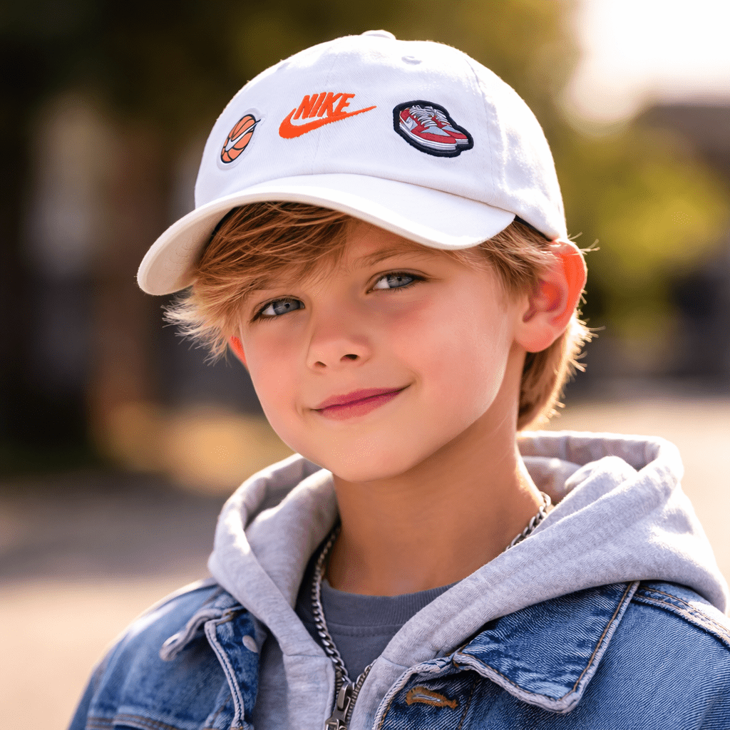Nike little kids statement patch club cap 4-7yr
