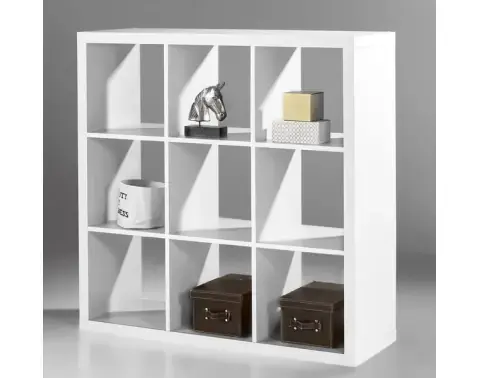 Regál Style 3x3, bílý