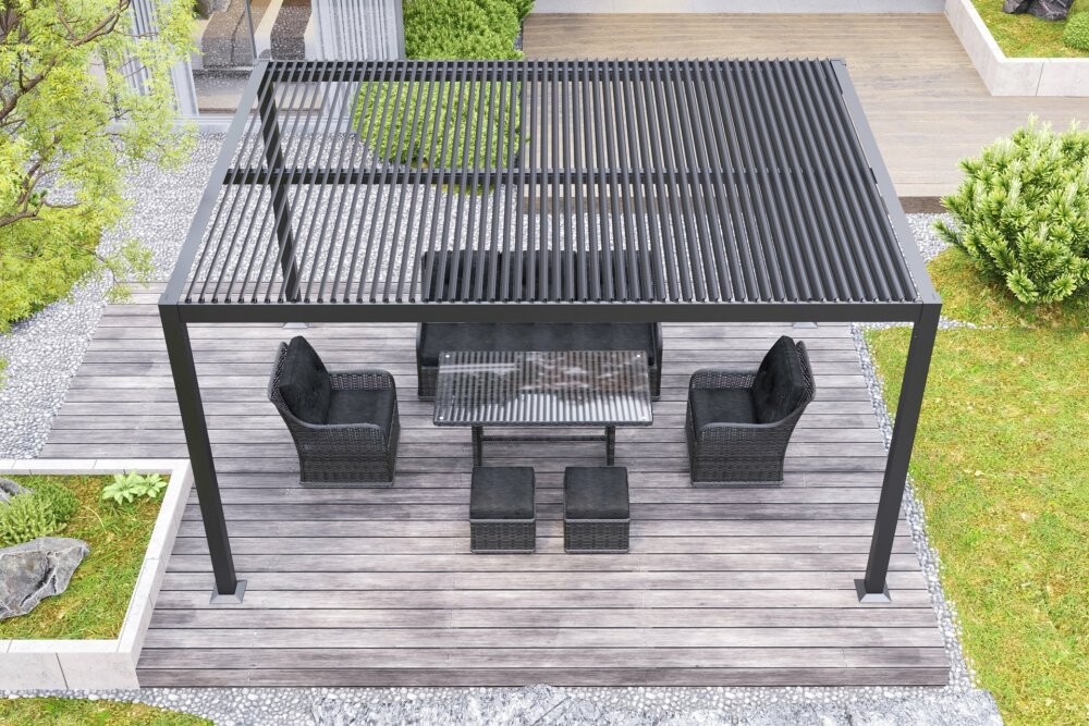 Bioklimatická pergola 6x4 m SCHATLER MODERN HomeGarden