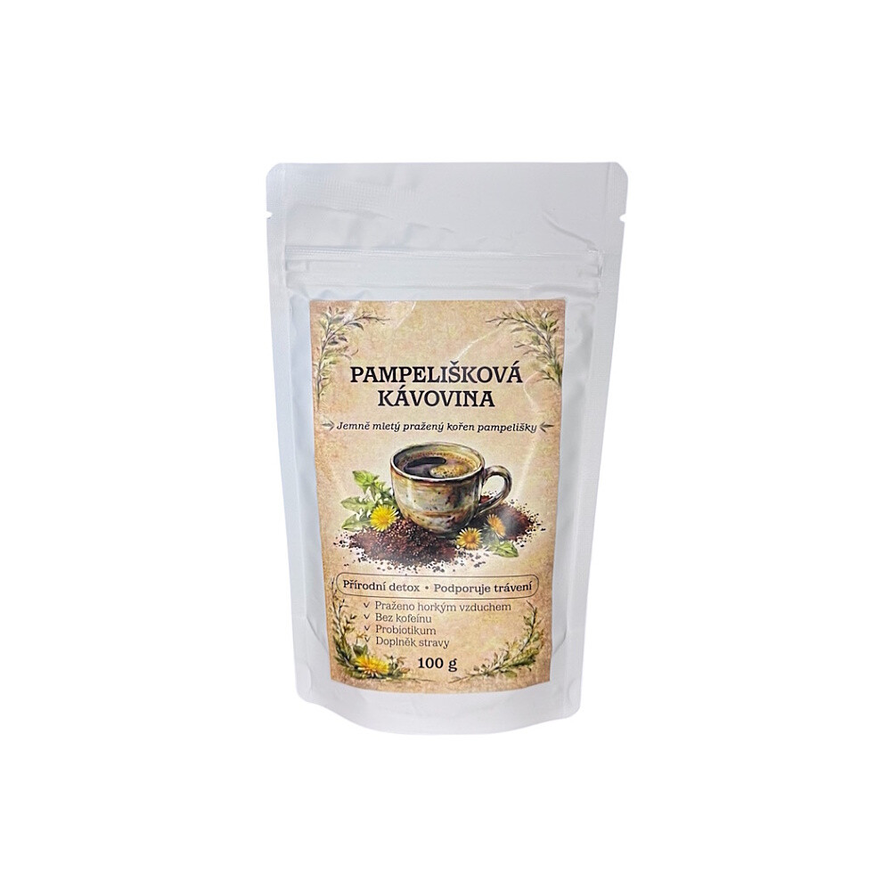 DANDELION Root pampeliška pražená kávovina jemně mletá 100 g