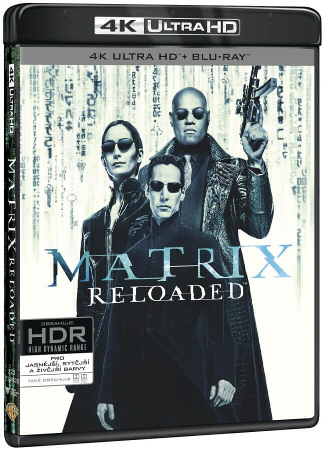 Matrix: Reloaded (4K UHD + BLU-RAY + BD Bonus) 3 disky
