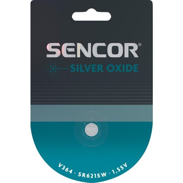 Sencor SBA V364/SR621SW 1BP AG Stříbrnooxidová baterie, stříbrná, velikost