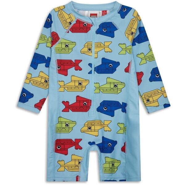 LEGO® kidswear LWAIKO 318 Chlapecký koupací overal, světle modrá, velikost