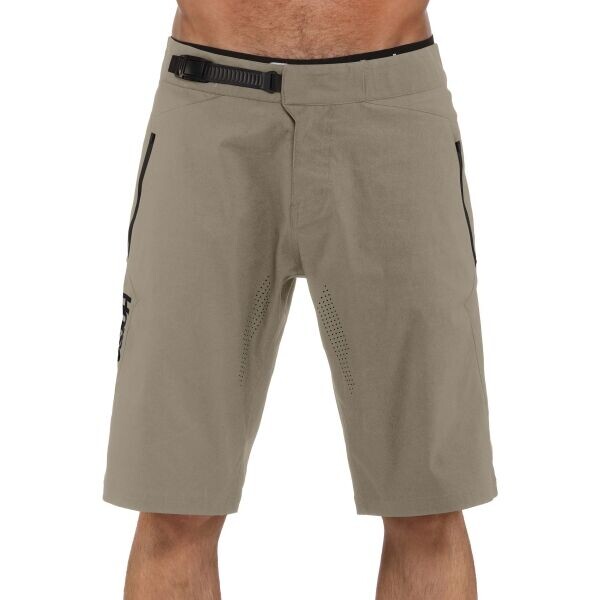 Horsefeathers STOKER Pánské cyklistické šortky, béžová, velikost