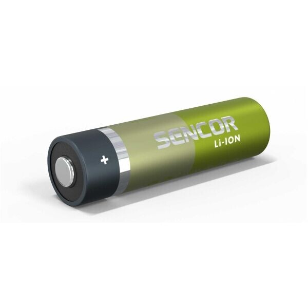 Sencor SBA 18650 1BP 2000mAh LI-ION Dobíjecí baterie, zelená, velikost