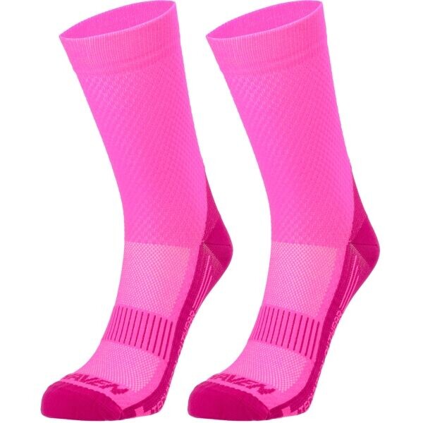 HAVEN STRUCTURE LONG Ponožky, růžová, velikost 42-43