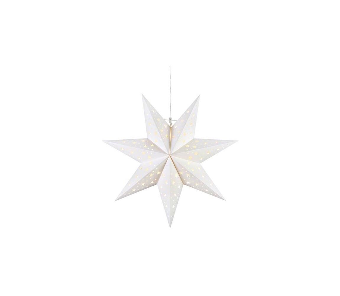 Markslöjd 705897 - LED Vánoční dekorace BLANK LED/0,2W/3xAA pr. 45 cm bílá 705897