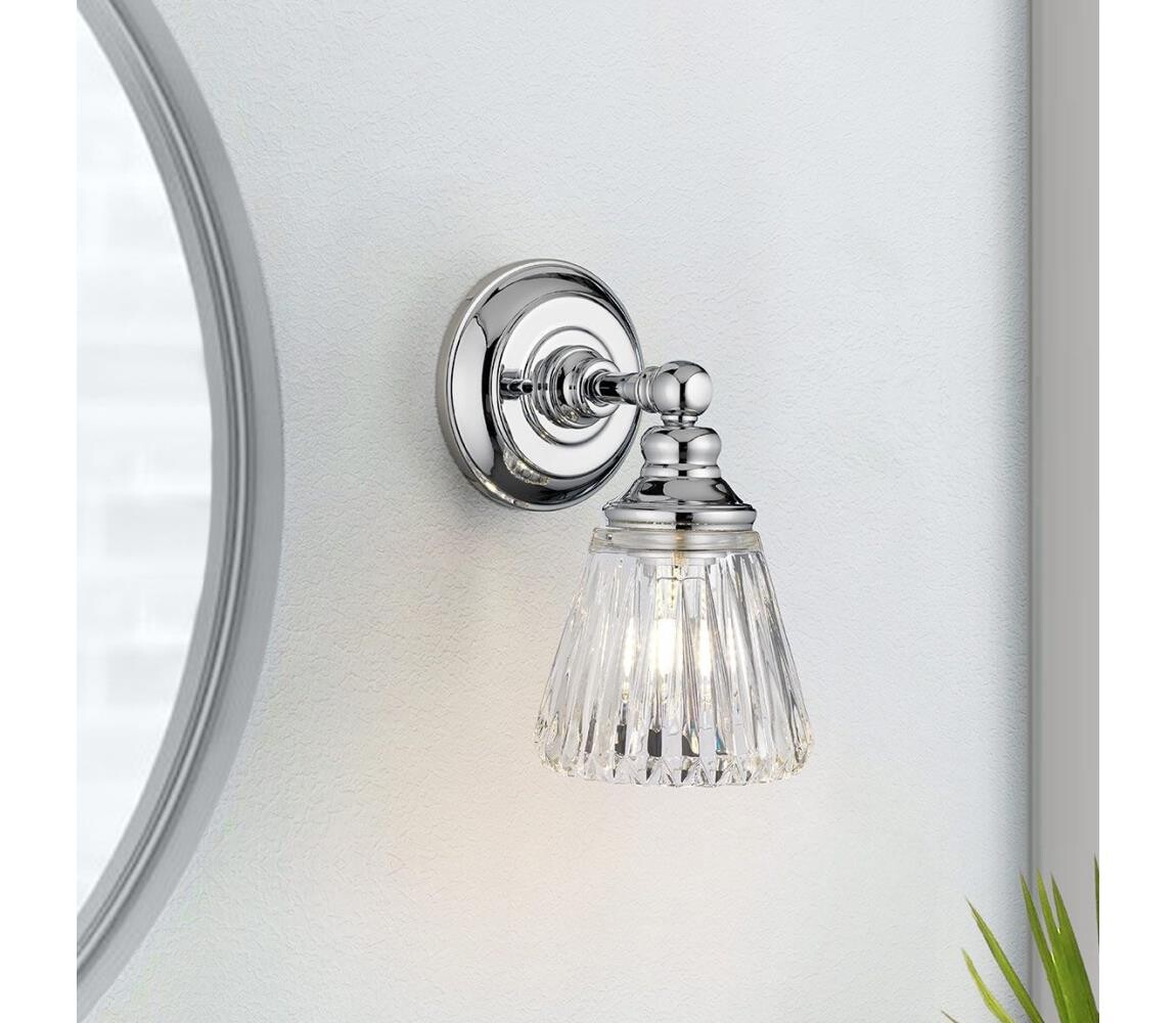 Elstead Quintiesse QN-KEYNES1-BATH-LED Kou. nás. lampa KEYNES 1xG9/3W/230V IP44 l. chrom QN-KEYNES1-BATH
