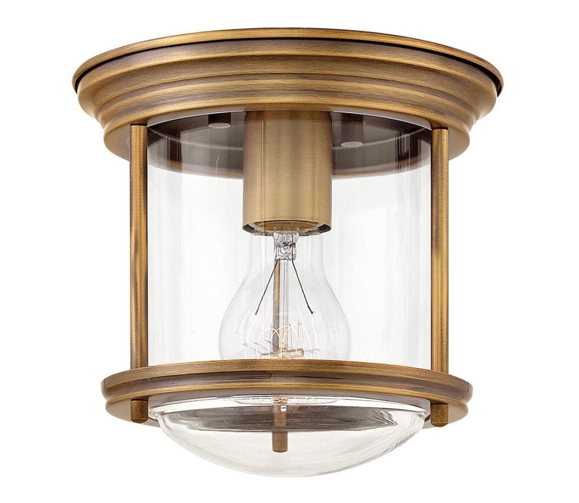 Elstead Quintiesse QN-HADRIAN-MINI-F-BR-CLEAR -Ven. str. sv. HADRIAN 1xE27/60W/230V IP44 QN-HADRIAN-MINI-F-BR-CLEAR