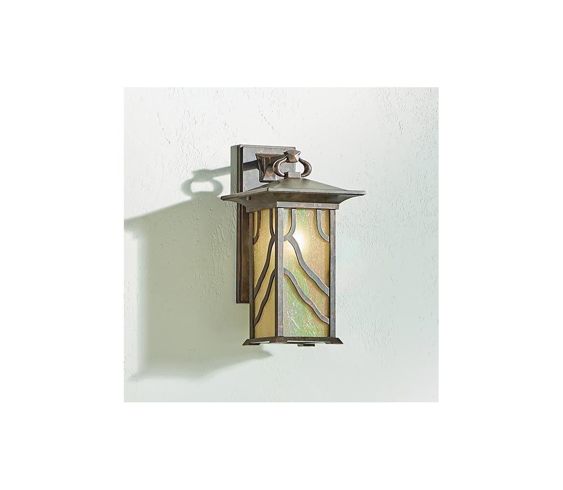 Elstead Quintiesse QN-MORRIS-L - Ven. nástě. lampa MORRIS L 1xE27/60W/230V IP44 bronzová QN-MORRIS-L