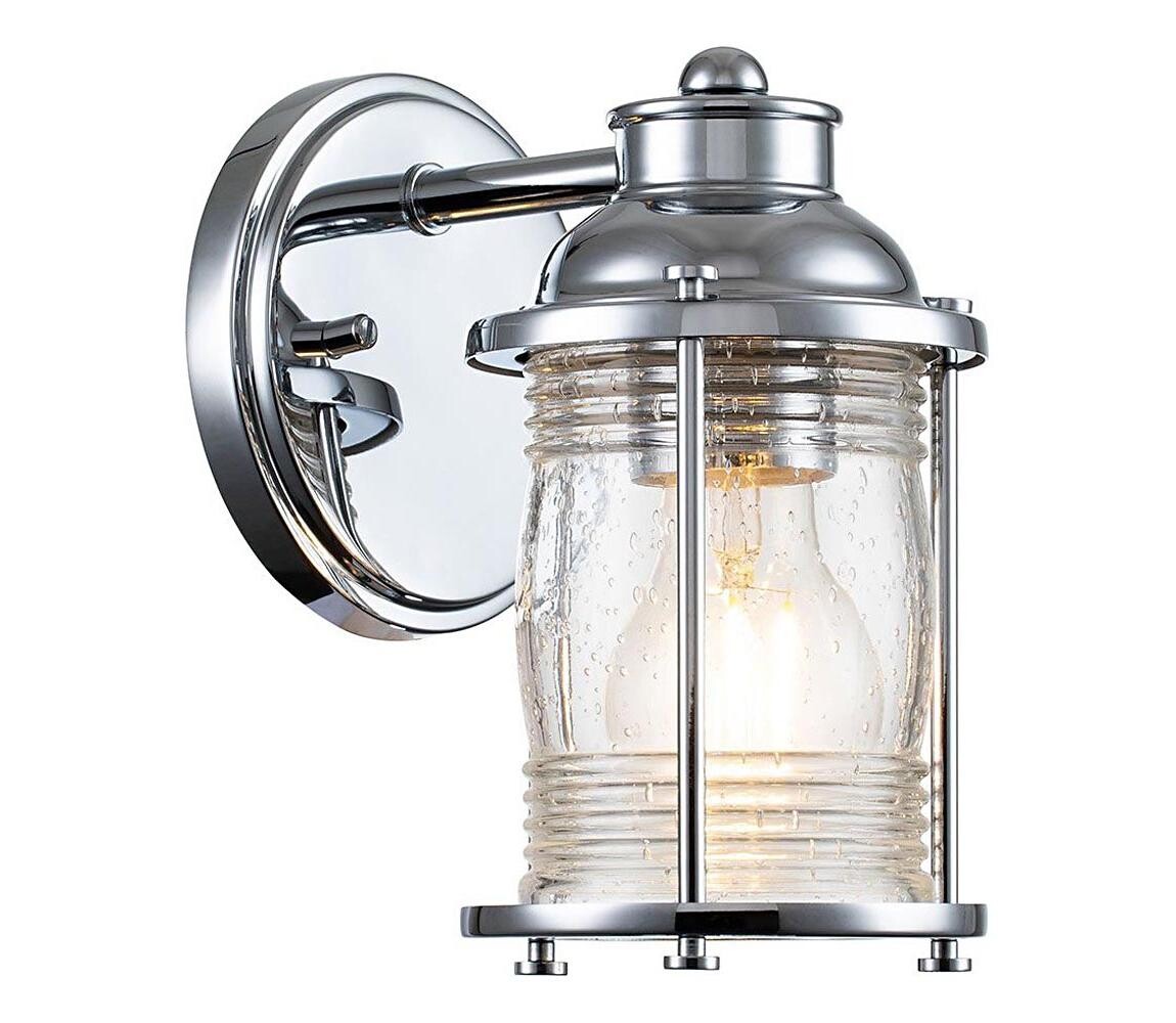 Elstead Quintiesse QN-ASHLANDBAY1-PC-BATH-Ven. ná. lampa ASHLAND BAY 1xE27/60W/230V IP44 QN-ASHLANDBAY1-PC-BATH