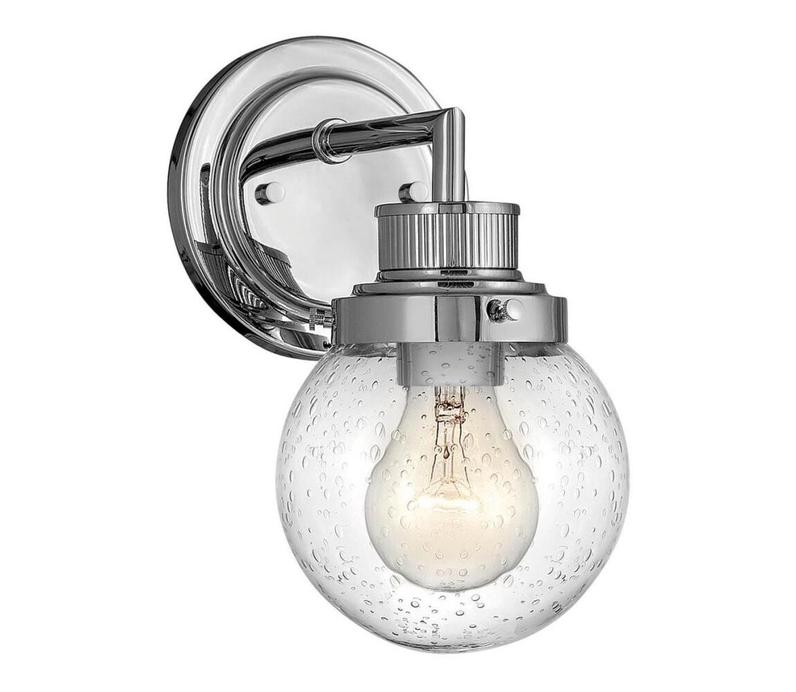 Elstead Quintiesse QN-POPPY1-PC-BATH-Koup. nás. svít. POPPY 1xE27/60W/230V IP44 l. chrom QN-POPPY1-PC-BATH