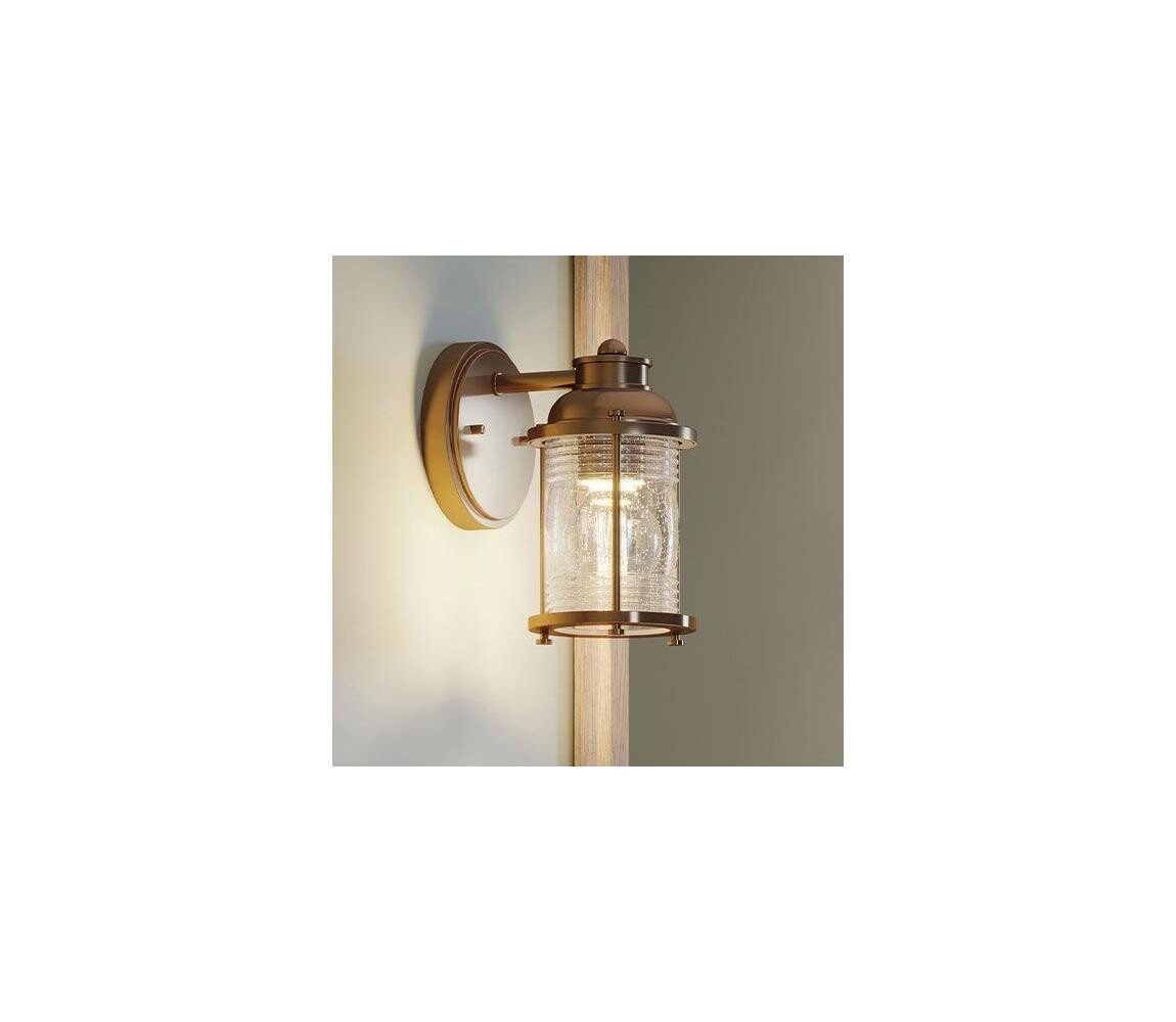Elstead Quintiesse QN-ASHLANDBAY1-NBR-BATH-Ve. ná. lampa ASHLAND BAY 1xE27/60W/230V IP44 QN-ASHLANDBAY1-NBR-BATH