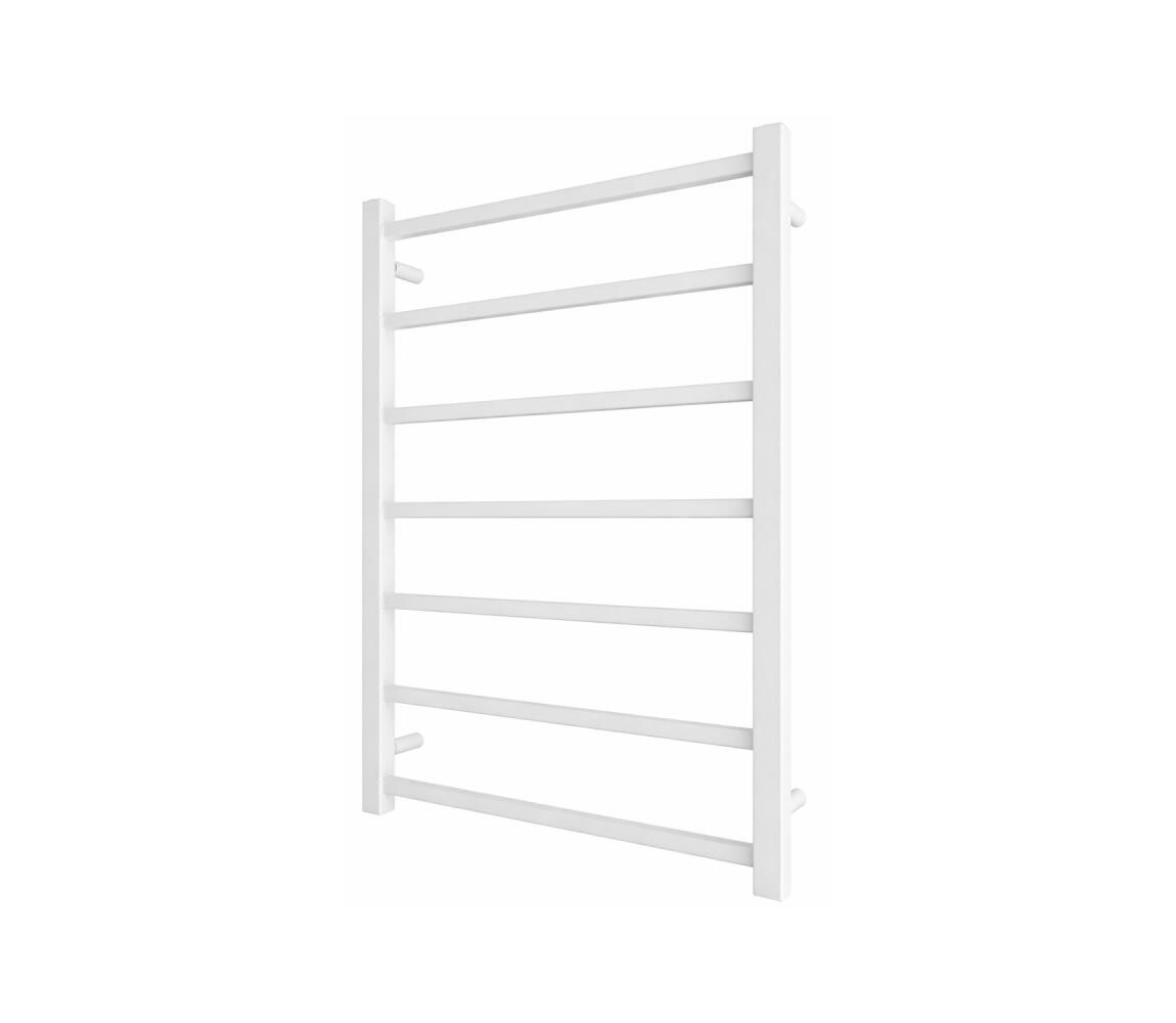 Mario-Radiators Koupelnový žebříkový radiátor INOX TOKIO 161W/230V 77x53 cm nerez/bílá 1.137.047800.WM