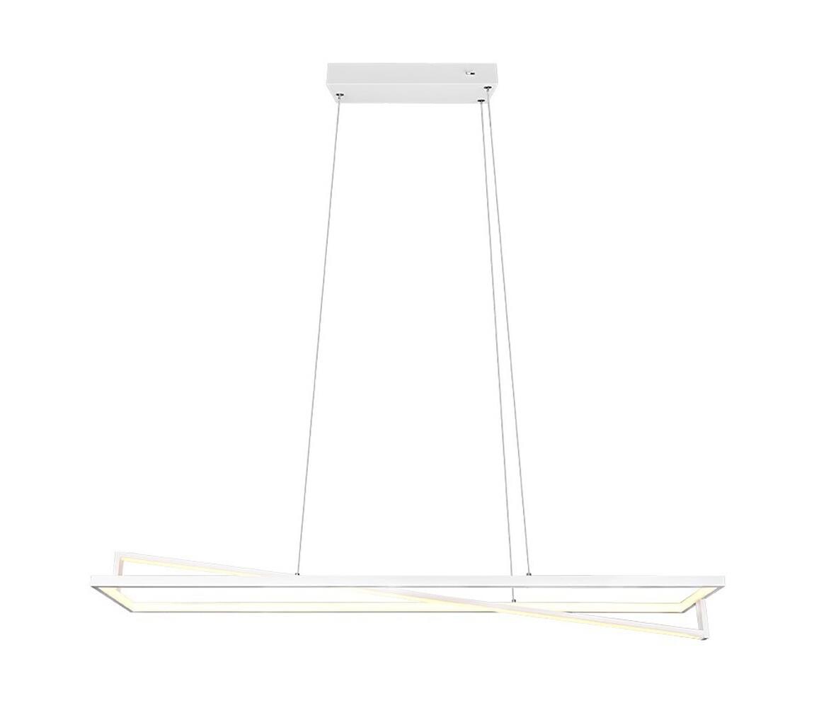 Trio - LED Lustr na lanku EDGE LED/35W/230V 2300/3000/4000K bílá 326810131
