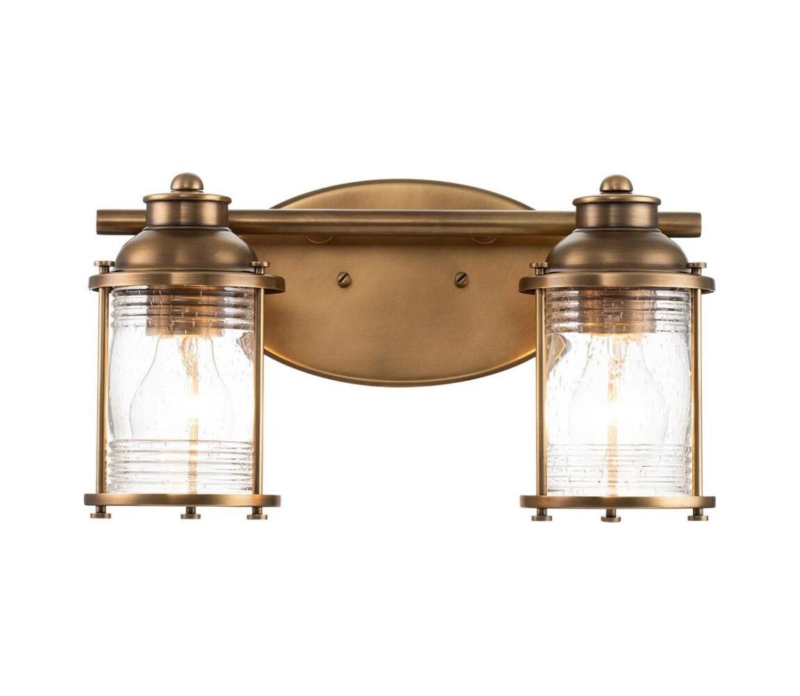 Elstead Quintiesse QN-ASHLANDBAY2-NBR-BATH-Ko. ná. lampa ASHLAND BAY 2xE27/60W/230V IP44 QN-ASHLANDBAY2-NBR-BATH
