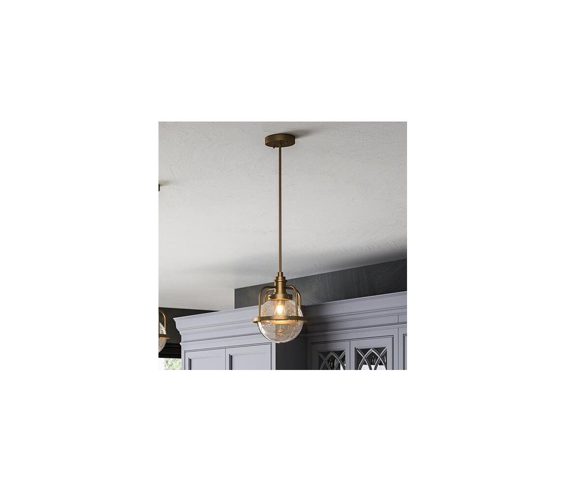 Elstead Quintiesse QN-TRIOCENT-P-NBR-Ven. lus na tyči TRIOCENT 1xE27/40W/230V IP44 bronz QN-TRIOCENT-P-NBR