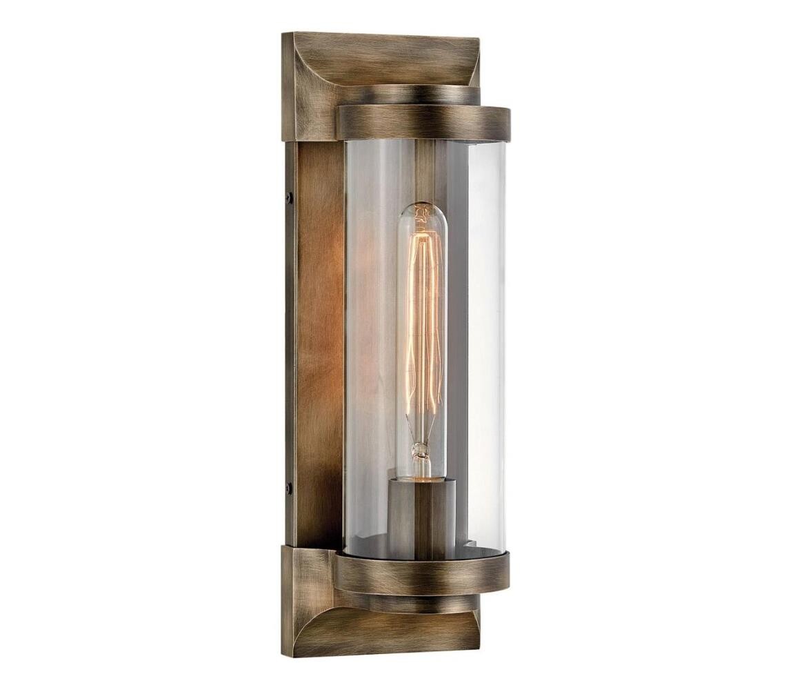 Elstead Quintiesse QN-PEARSON-M-BU - Ven. nás. svít. PEARSON M 1xE27/60W/230V IP44 bronz QN-PEARSON-M-BU