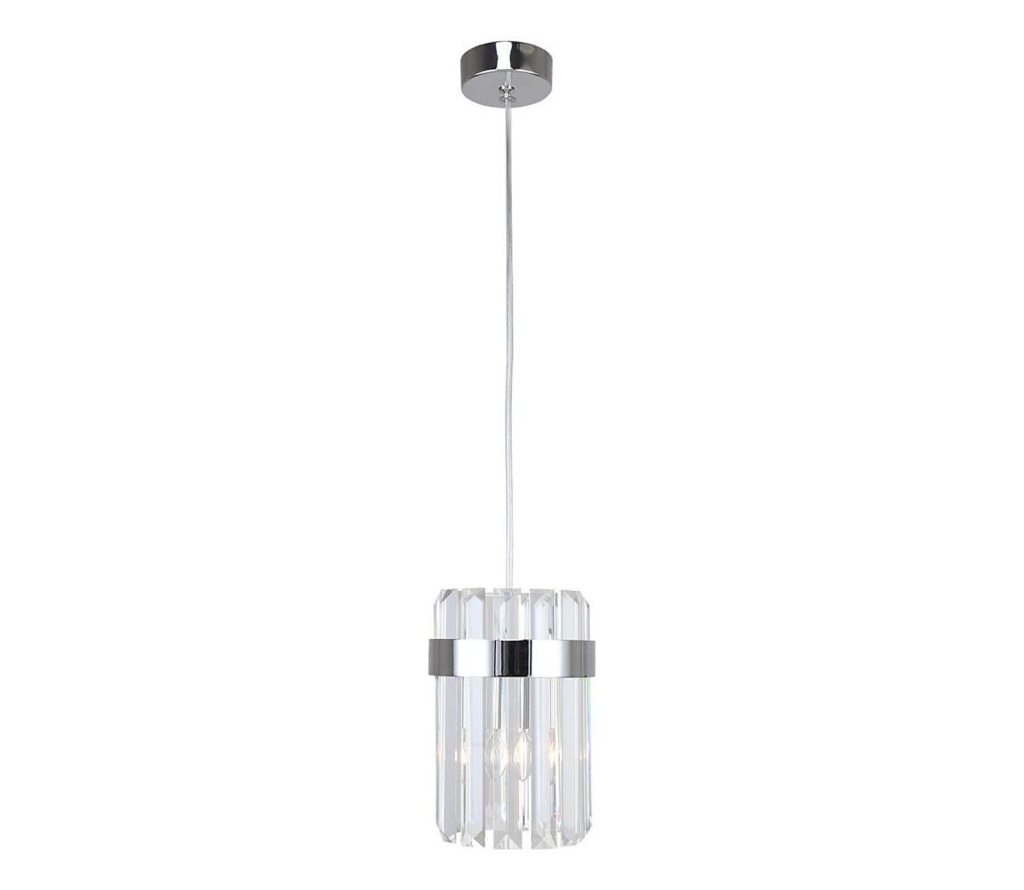 Light Prestige Lustr na lanku VETRO 1xE14/10W/230V lesklý chrom LP-2910/1P CH