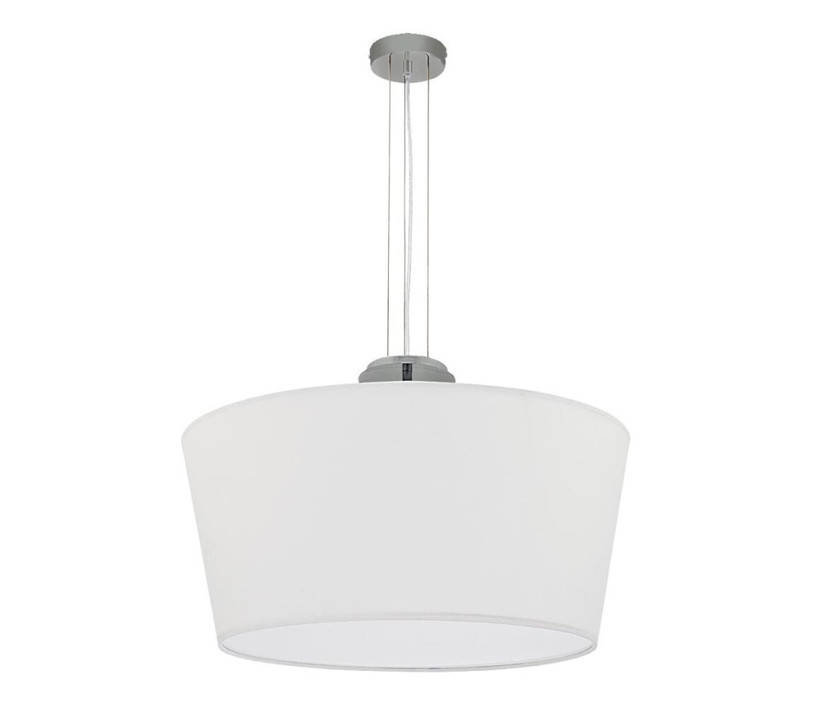 - Lustr na lanku OPERA 3xE14/40W/230V pr. 55 cm bílá 7155