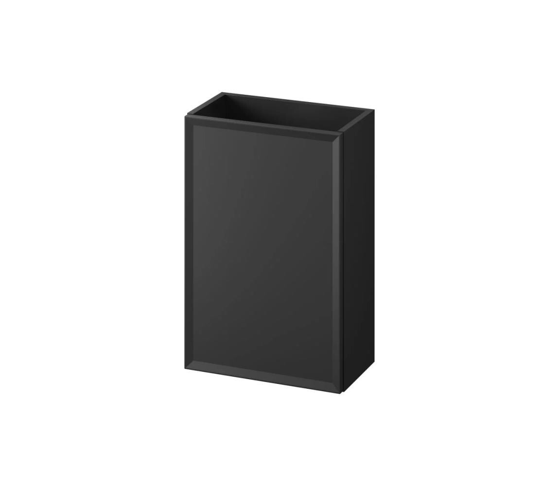 Cersanit S1022-003 -Závěsná koupelnová skříňka pod umyvadlo MILLE 40x22 cm černá S1022-003