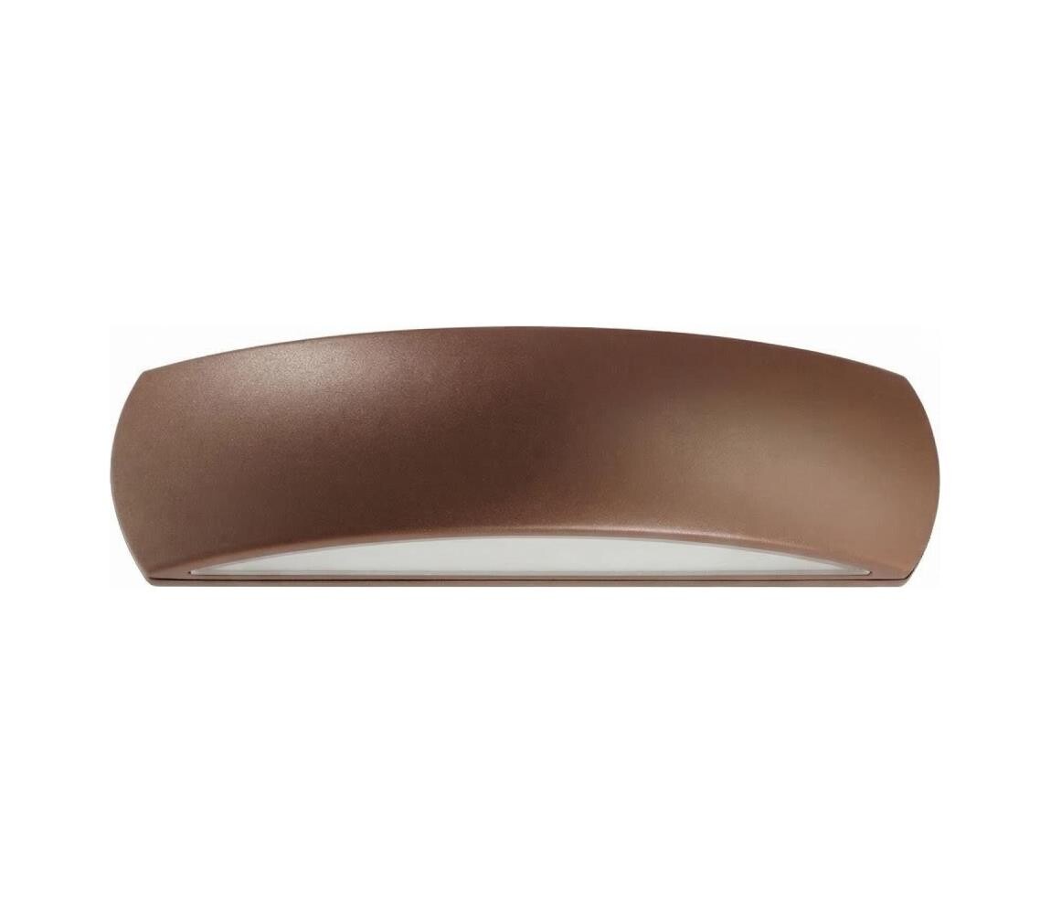 Ideal Lux - Venkovní nástěnné svítidlo GIOVE 1xE27/60W/230V IP54 hnědá 163598
