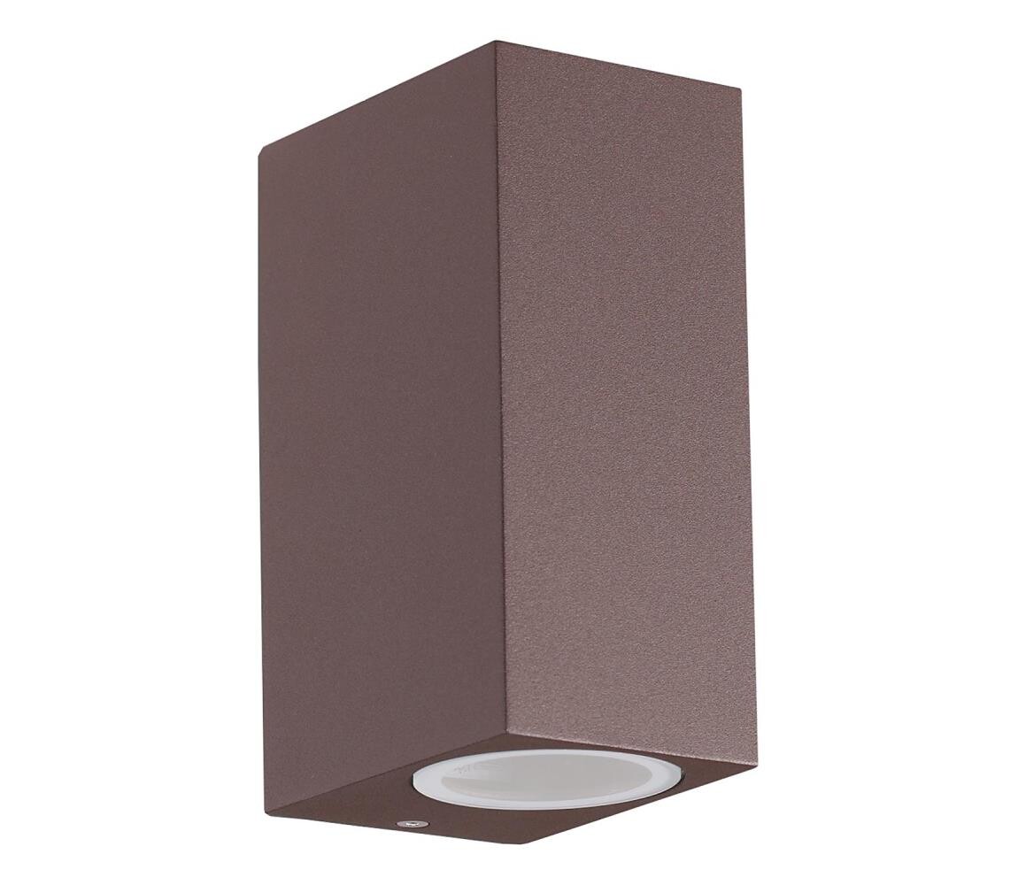 Ideal Lux - Venkovní nástěnné svítidlo UP 2xG9/15W/230V IP44 hnědá 213354