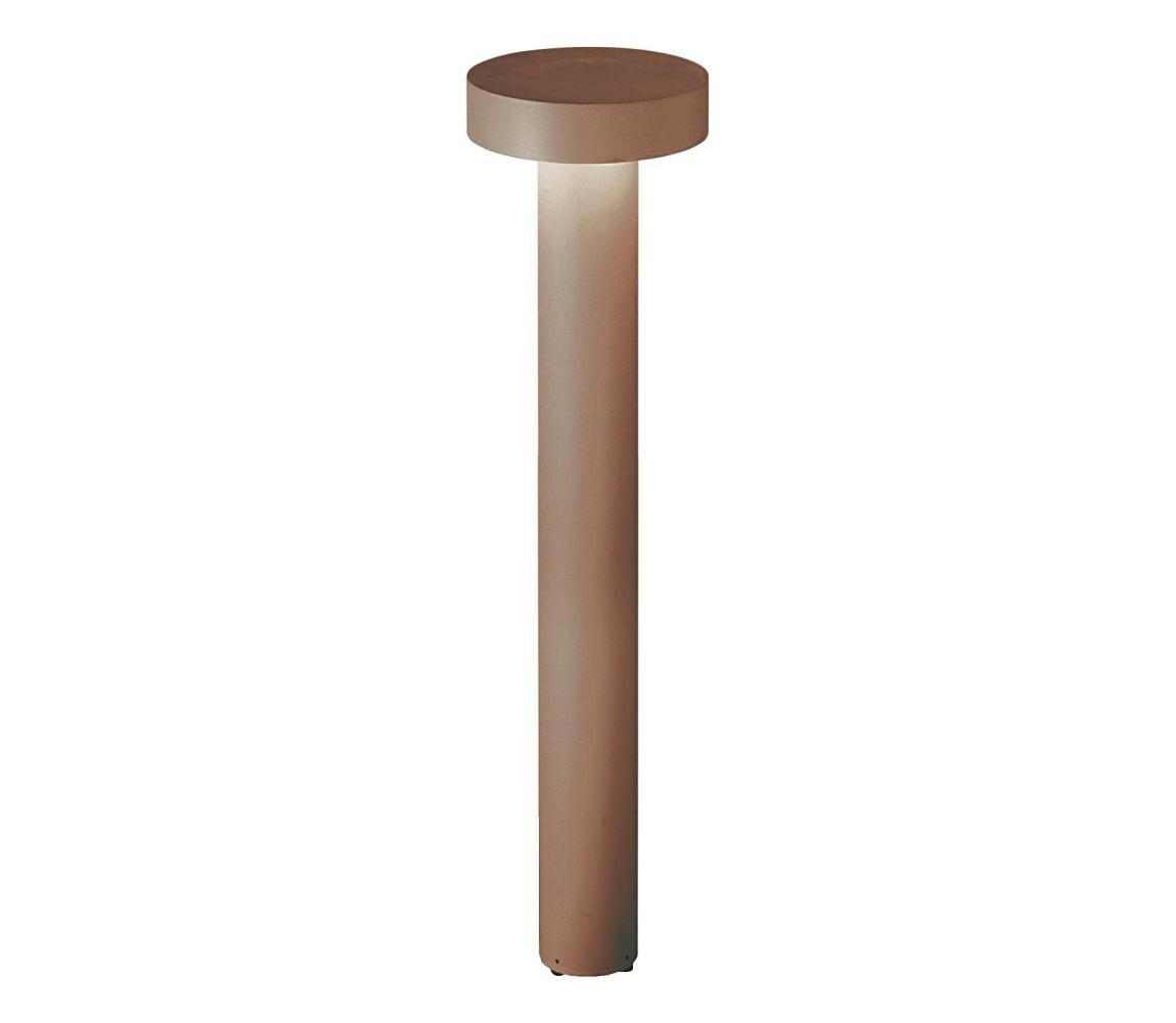 Ideal Lux - Venkovní lampa 4xG9/15W/230V 80 cm IP44 hnědá 326924