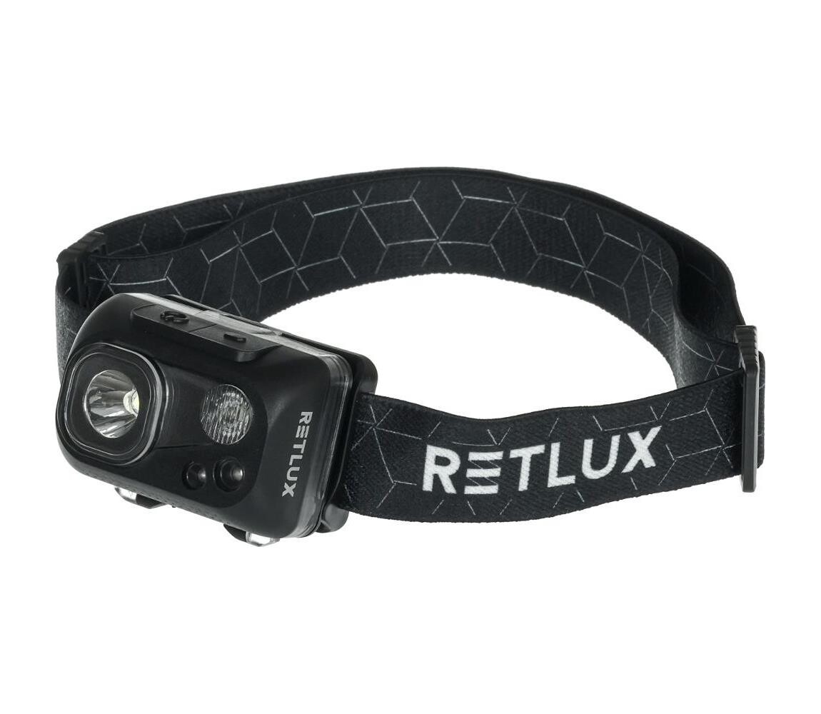 - LED Nabíjecí čelovka LED/3W/1200 mAh IP67 černá 50006193
