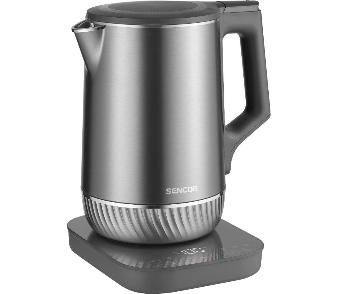 Sencor - Rychlovarná konvice s termoregulací 1,7 l 1800W/230V nerez 41024203