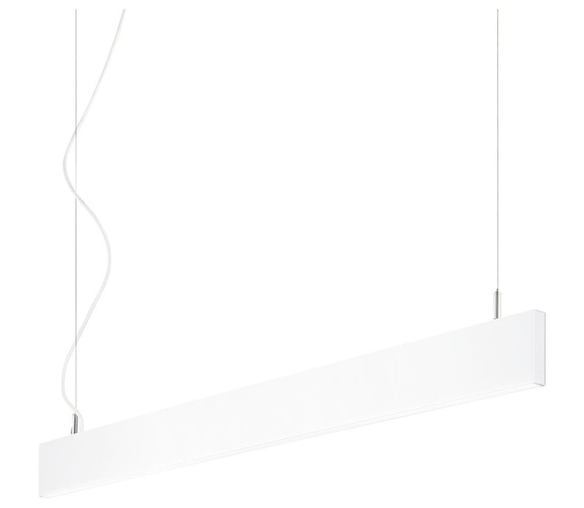 Ideal Lux - LED Lustr na lanku LINUS LED/32W/230V 3000K CRI 90 120 cm bílá 241968
