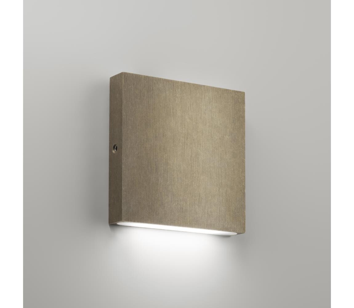 Ideal Lux - LED Venkovní nástěnné svítidlo POST-IT LED/3W/12V CRI 90 mosaz 335926