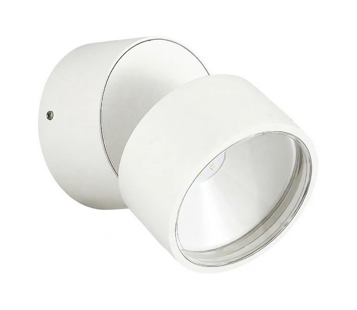 Ideal Lux - LED Venkovní nástěnné svítidlo OMEGA LED/7W/230V CRI 90 IP54 bílá 285481