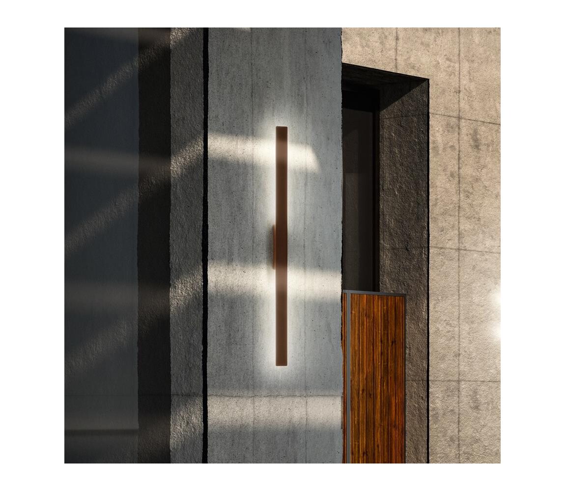 Ideal Lux - LED Venk nást svítidlo LINEA LED/23W/230V CRI 90 144 cm IP54 hnědá 328591
