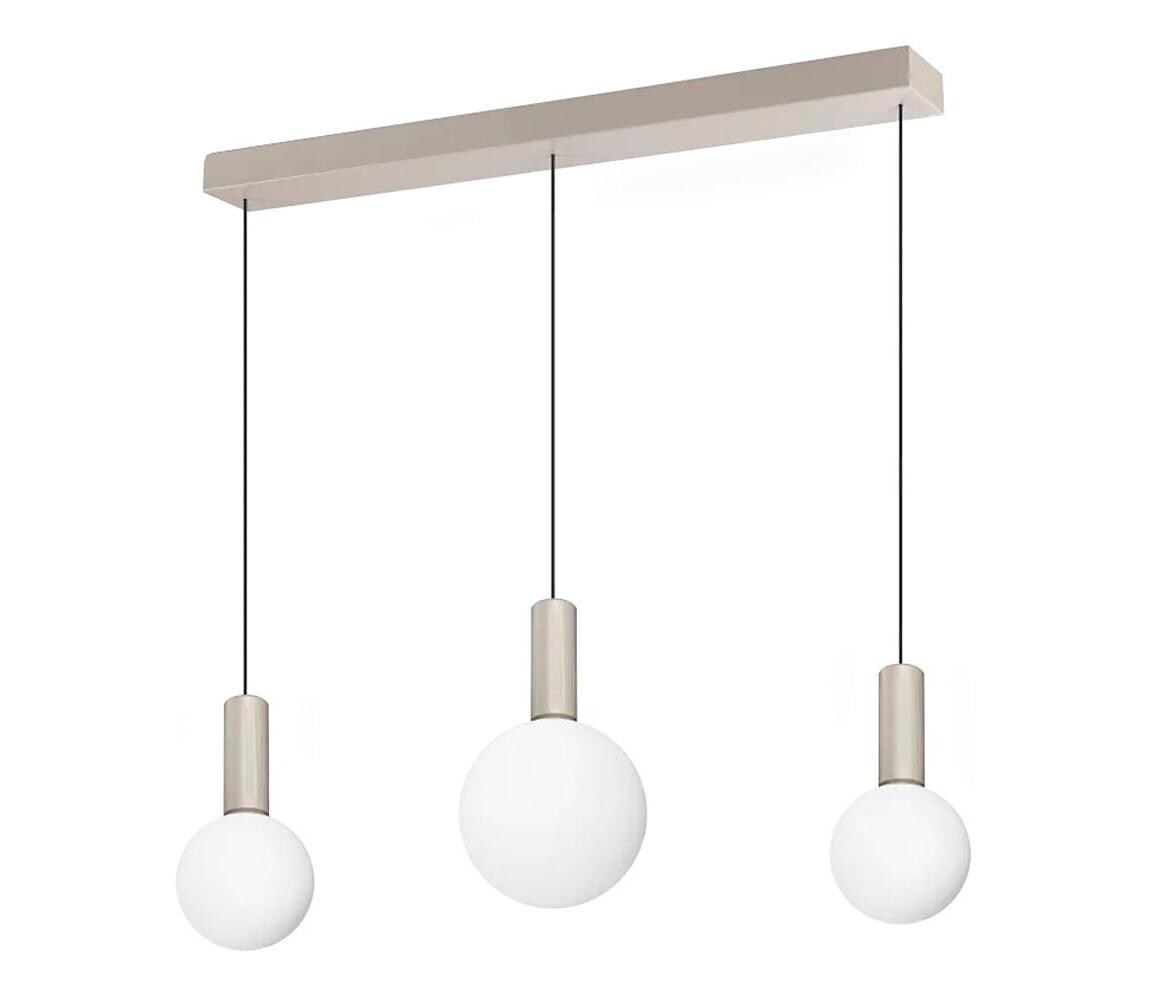 Ideal Lux - LED Lustr na lanku ODEON LED/20W/230V CRI 90 béžová/bílá 349213