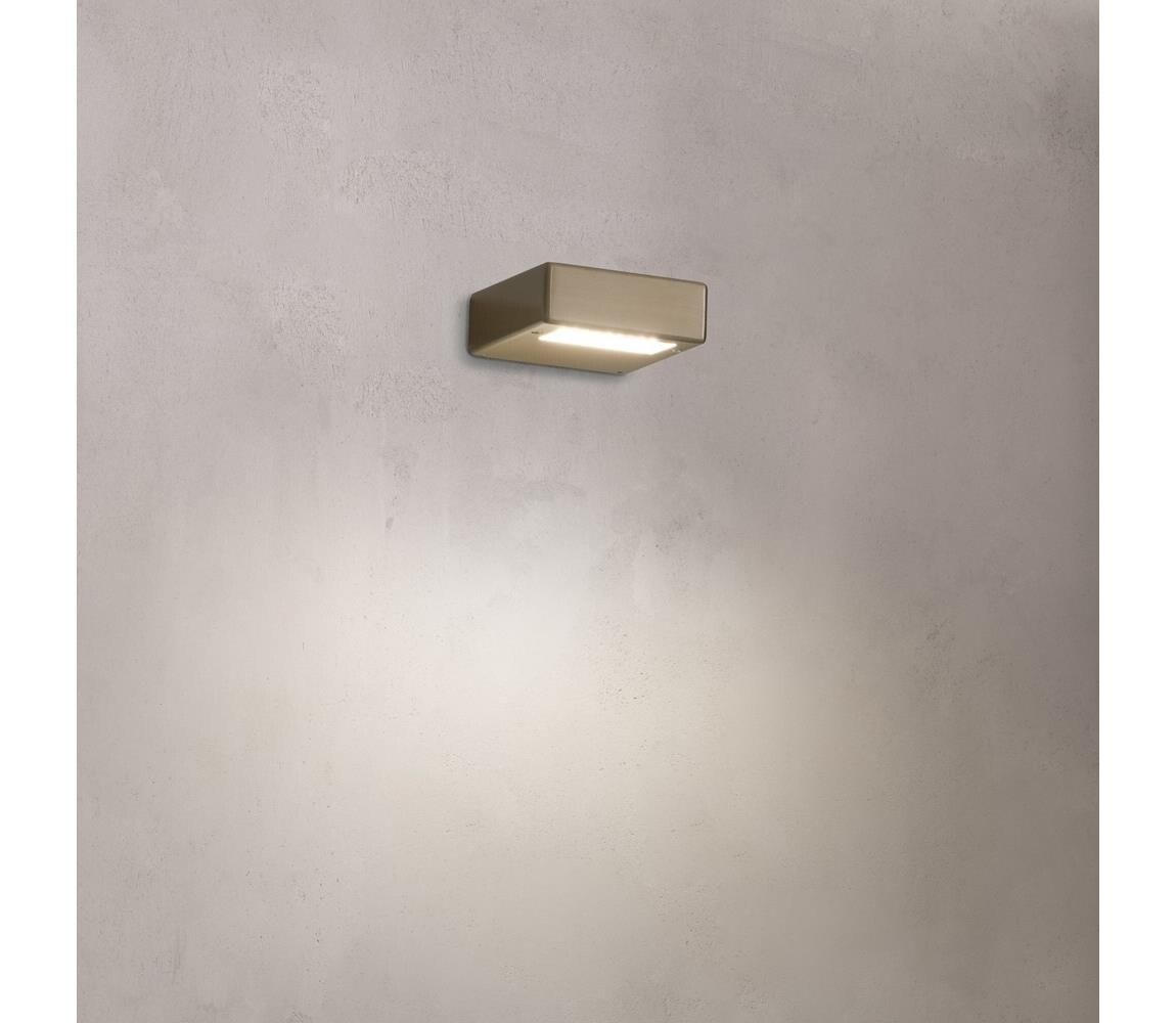 Ideal Lux - LED Nástěnné svítidlo TAB LED/24W/230V CRI 90 mosaz 354552