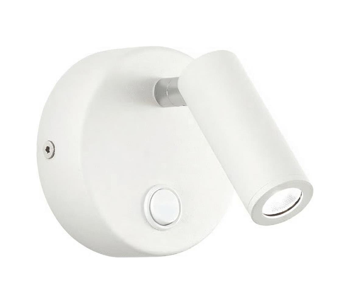 Ideal Lux - LED Nástěnné bodové svítidlo PAGE LED/3W/230V CRI 90 bílá 142586
