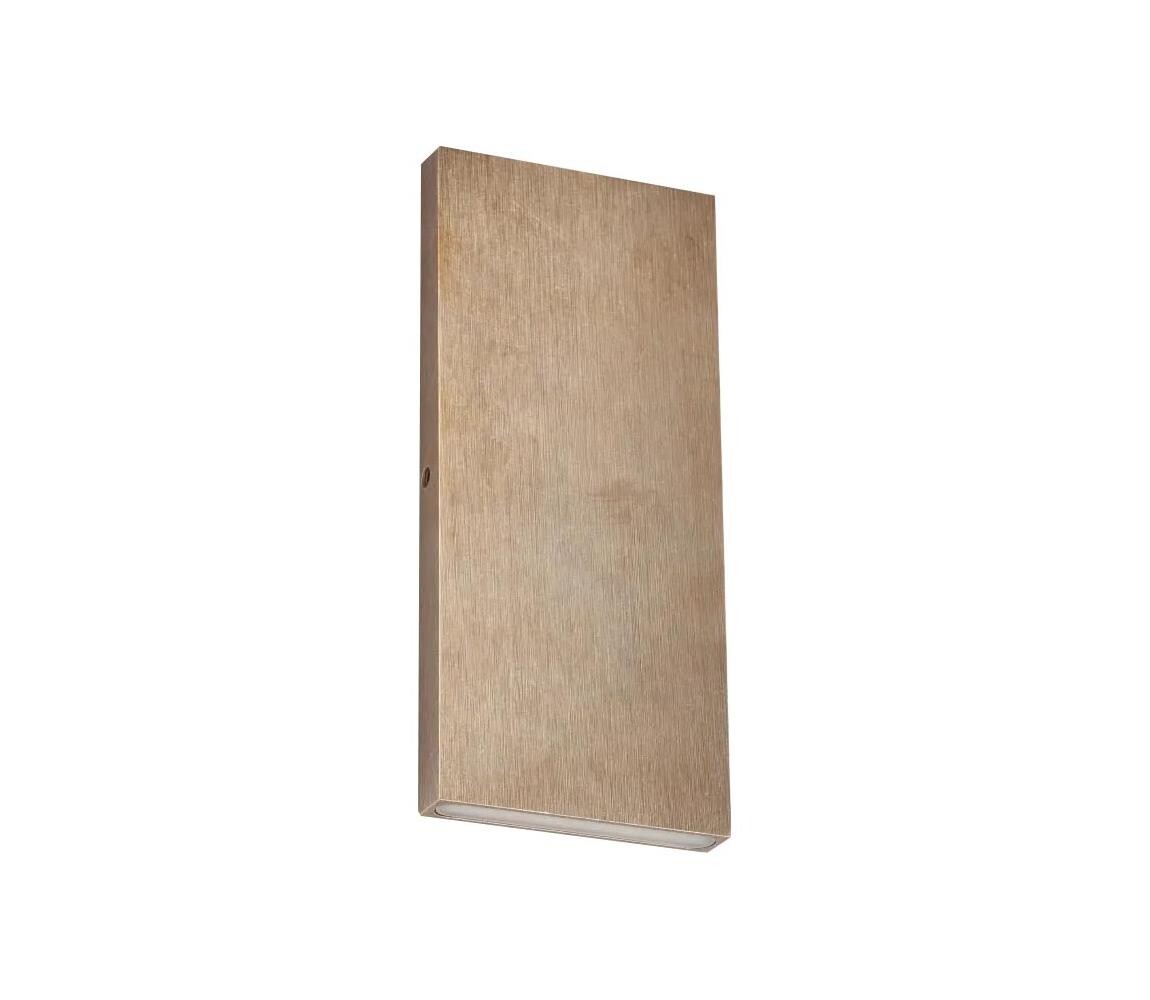 Ideal Lux - LED Venkovní nástěnné svítidlo POST-IT LED/6W/12V CRI 90 mosaz 335933