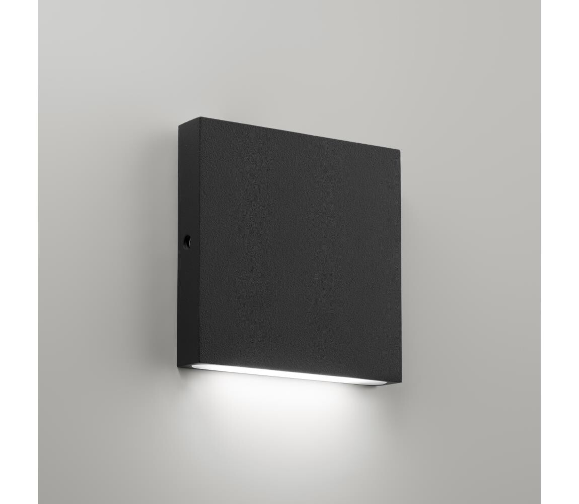 Ideal Lux - LED Venkovní nástěnné svítidlo POST-IT LED/3W/12V CRI 90 černá 335919
