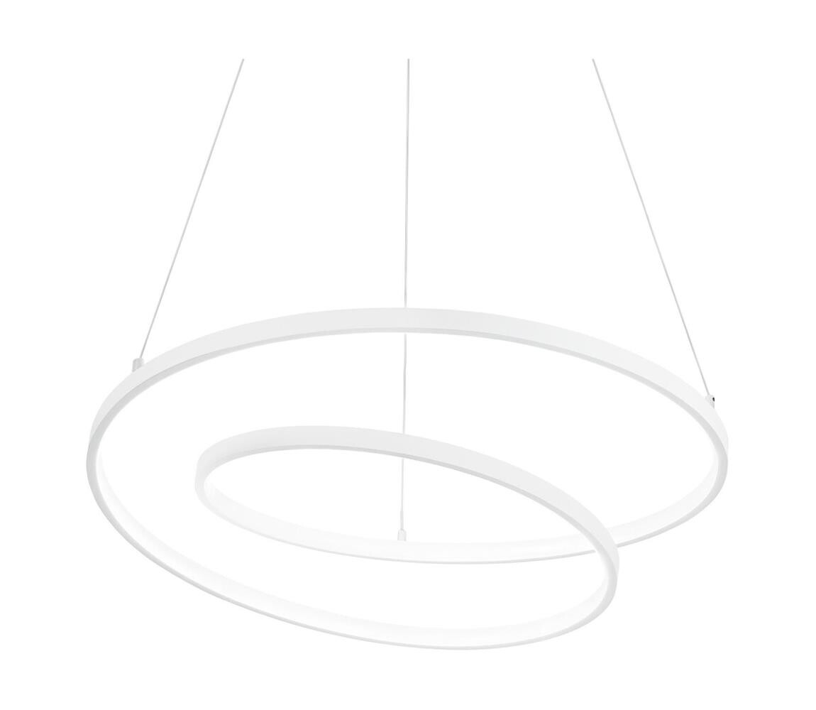 Ideal Lux - LED Stmívatelný lustr na lanku OZ LED/48W/230V pr. 60 cm CRI 90 bílá 304540
