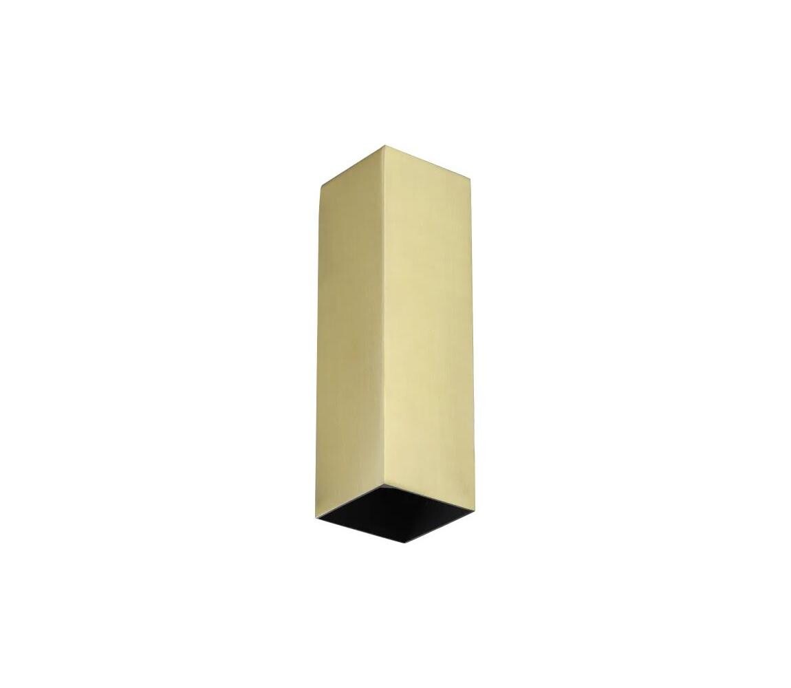 Ideal Lux - LED Bodové svítidlo LOOK 1xGU10/7W/230V CRI 90 6x6 cm mosaz 371504