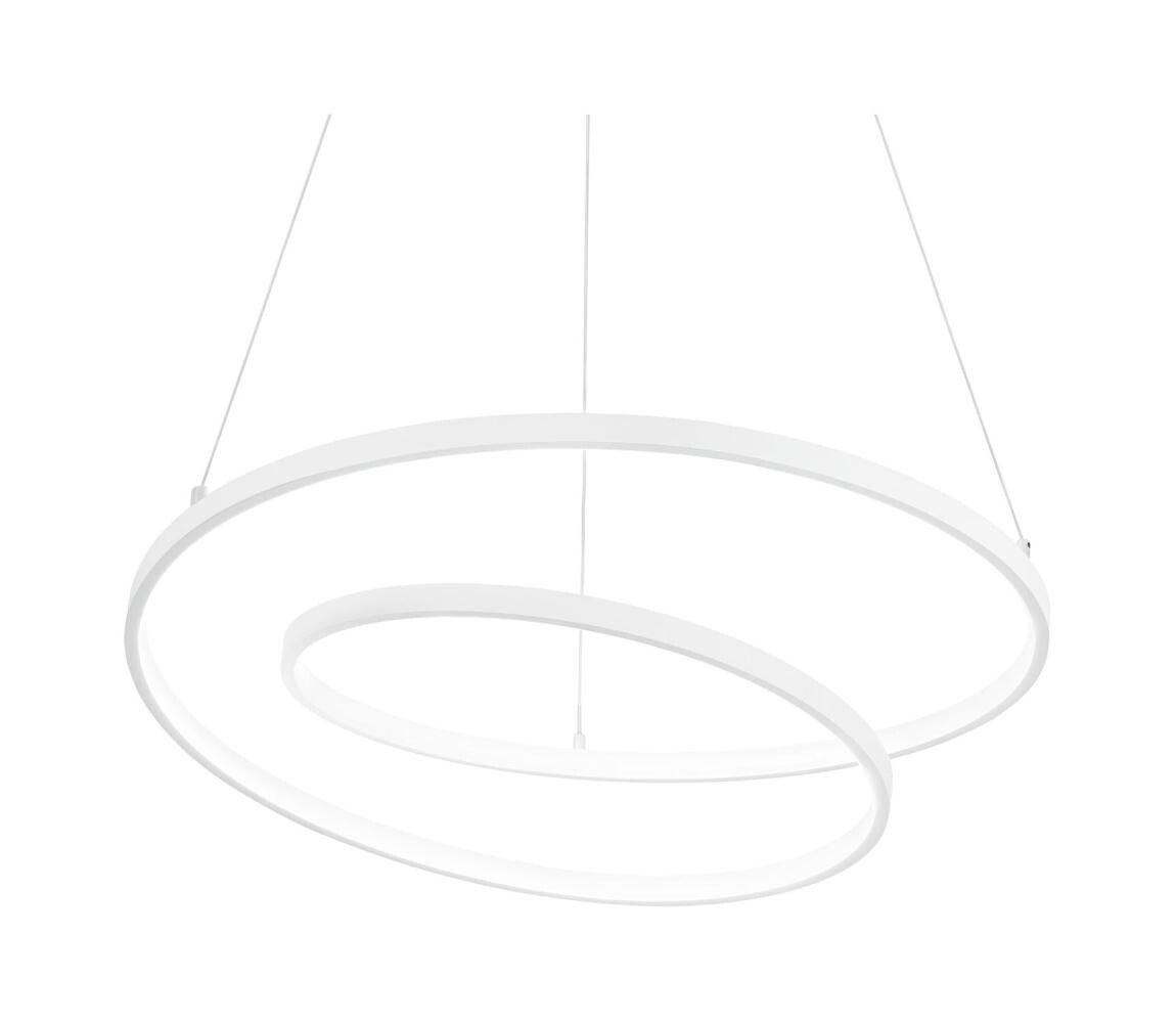 Ideal Lux - LED Stmívatelný lustr na lanku OZ LED/55W/230V pr. 80 cm CRI 90 bílá 304571
